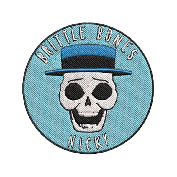 Brittle Bones Nicky Patch Rare Americans