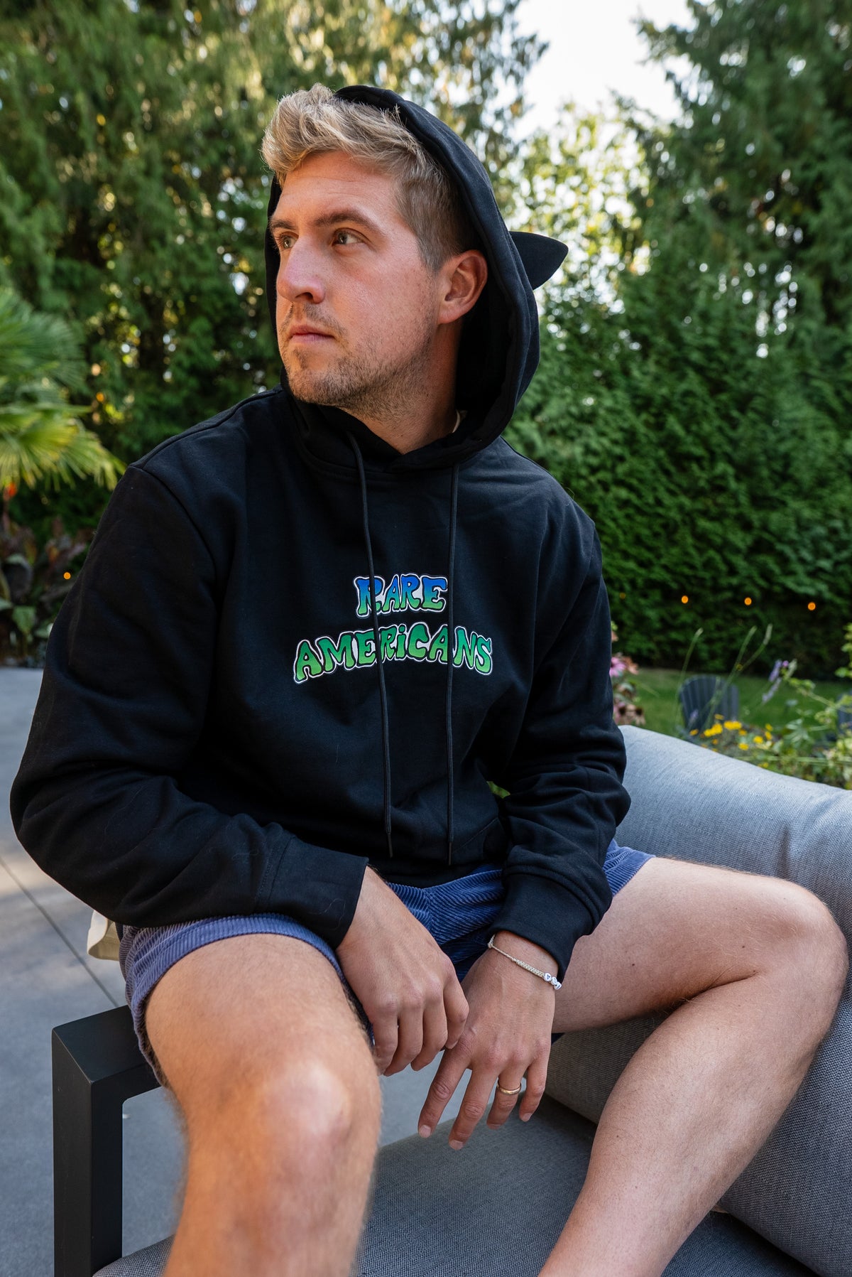 RA ANIMAL EAR HOODIE