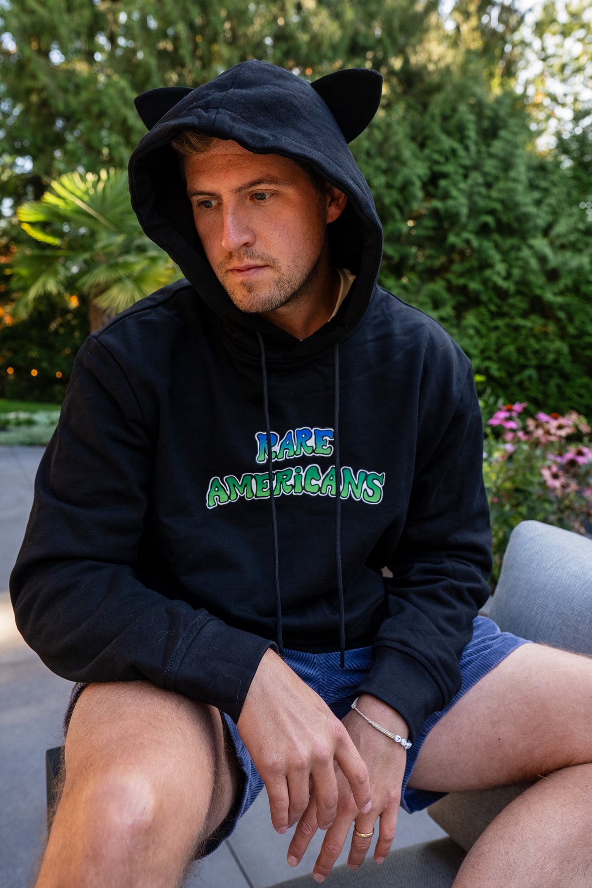 RA ANIMAL EAR HOODIE