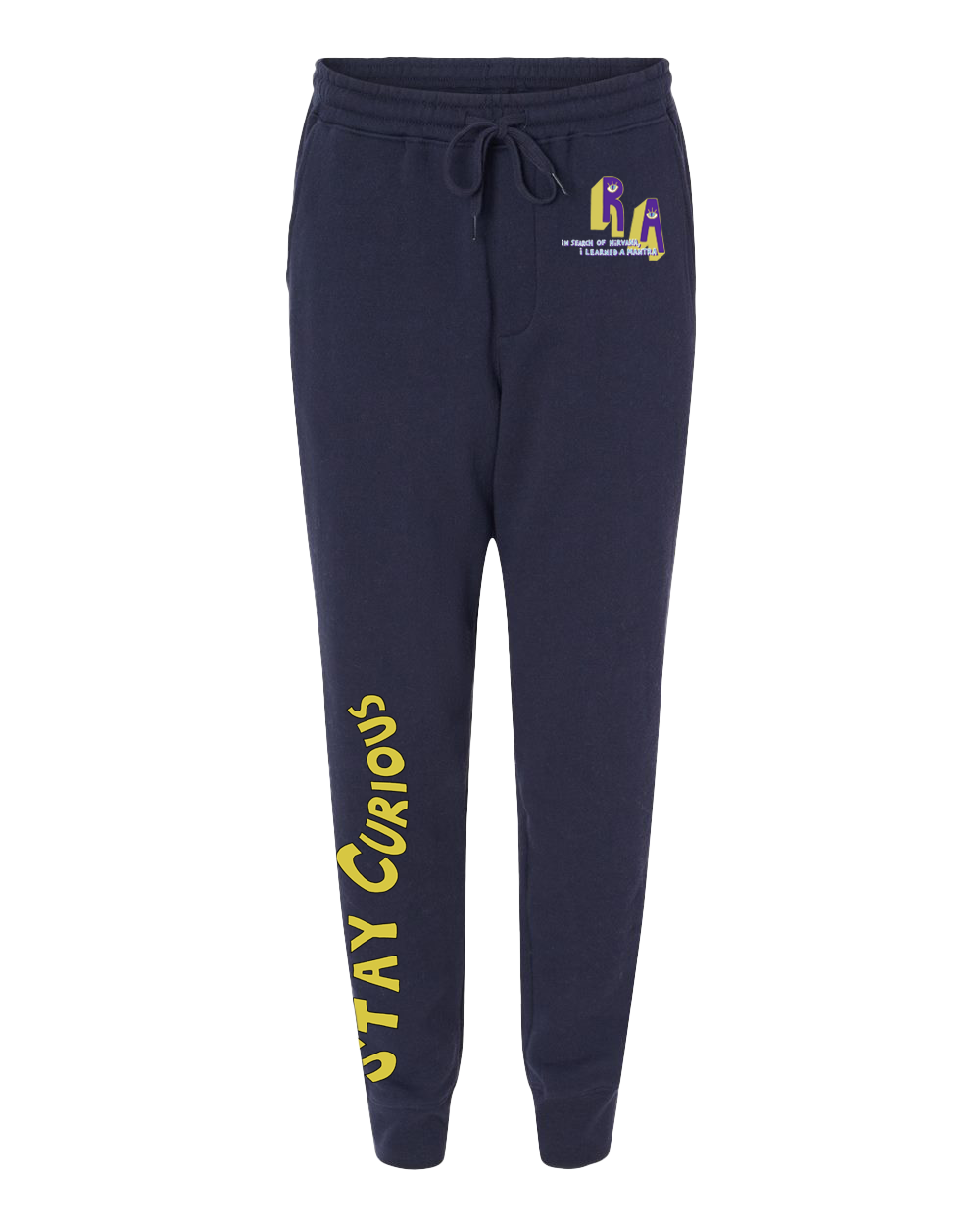 Stay Curious Tracksuit - Navy