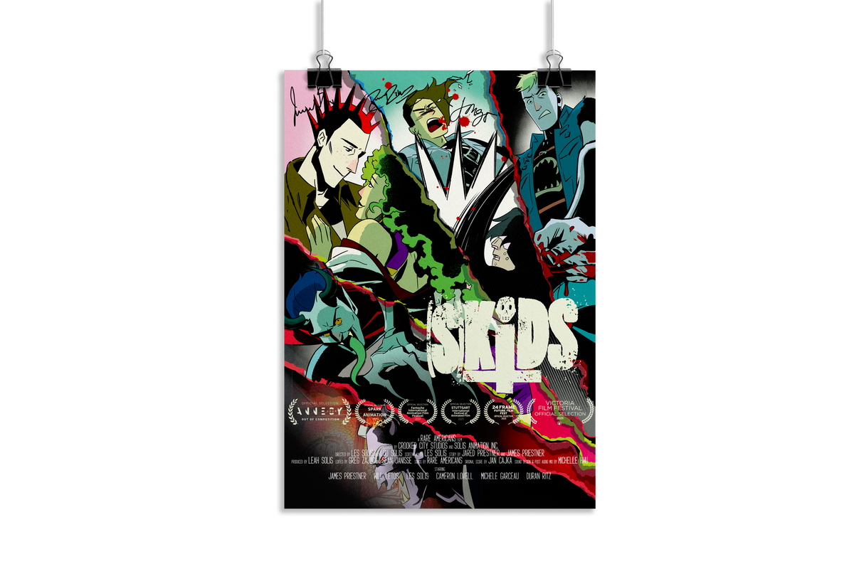 Official (S)KiDS the Movie Poster - SIGNED (PRE-ORDER)