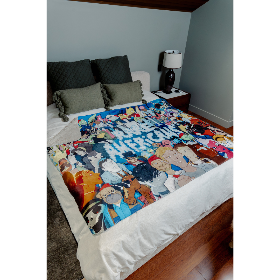 CUSTOM RA CHARACTER BLANKET