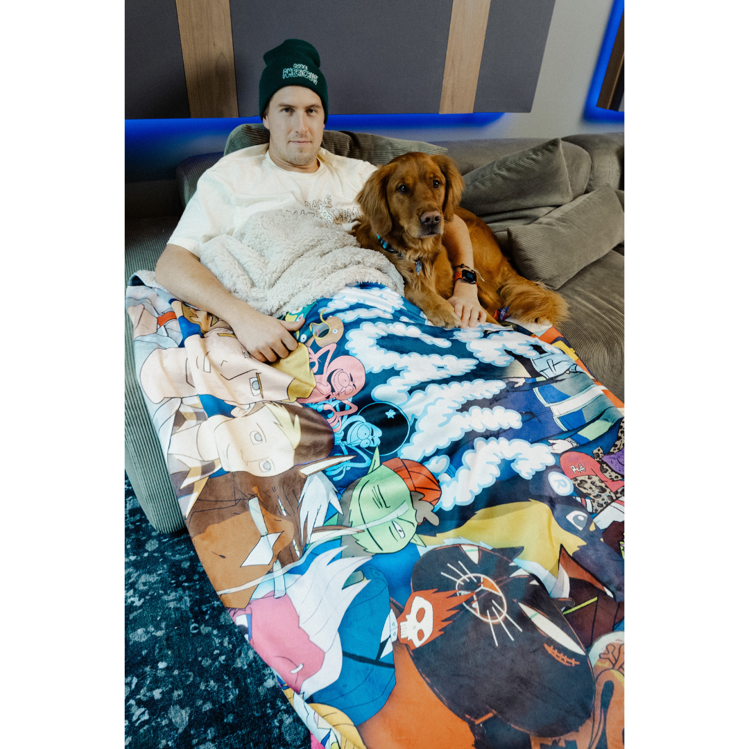 CUSTOM RA CHARACTER BLANKET