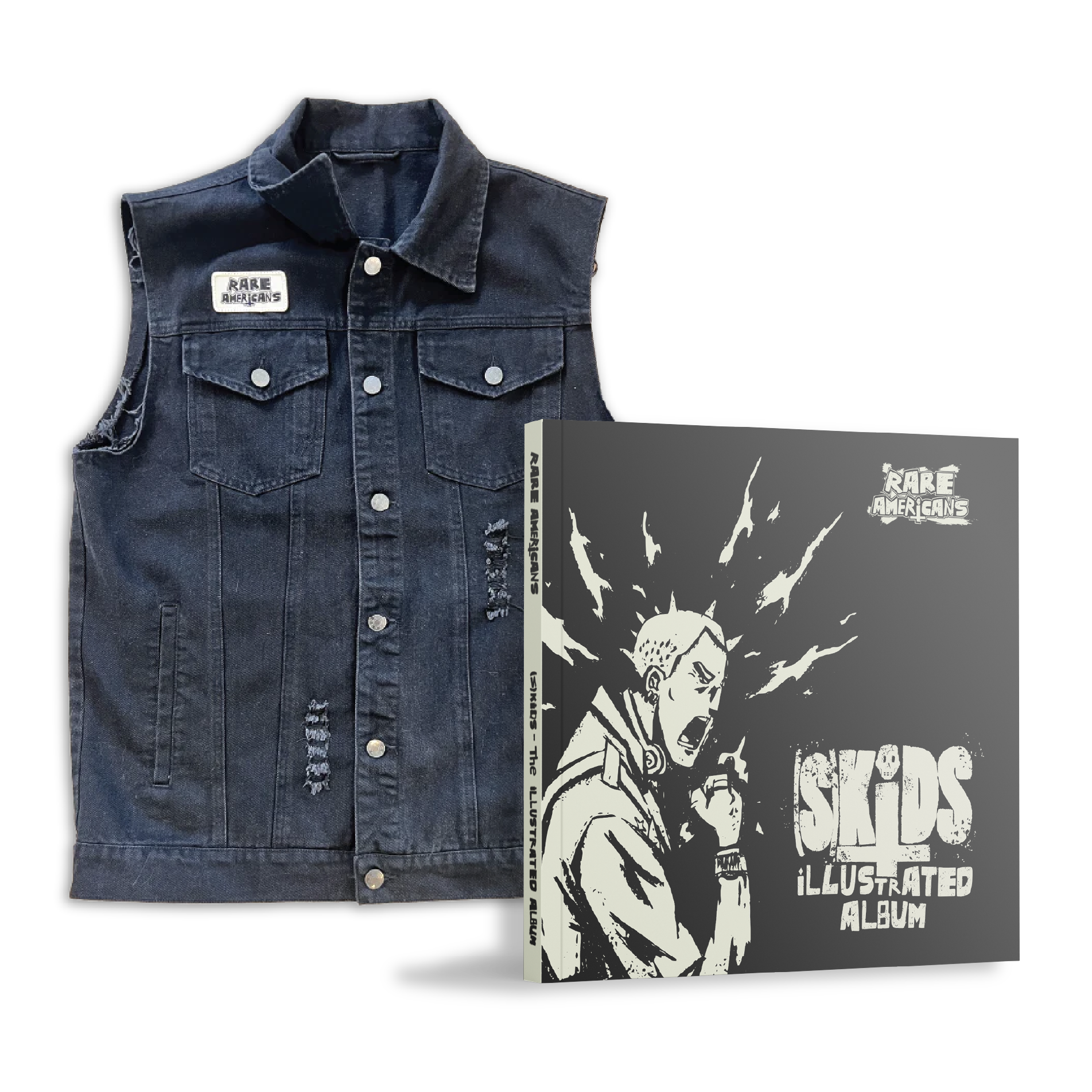 BUNDLE; (S)KiDS Illustrated Album + (S)KiDS Denim Vest - Rare