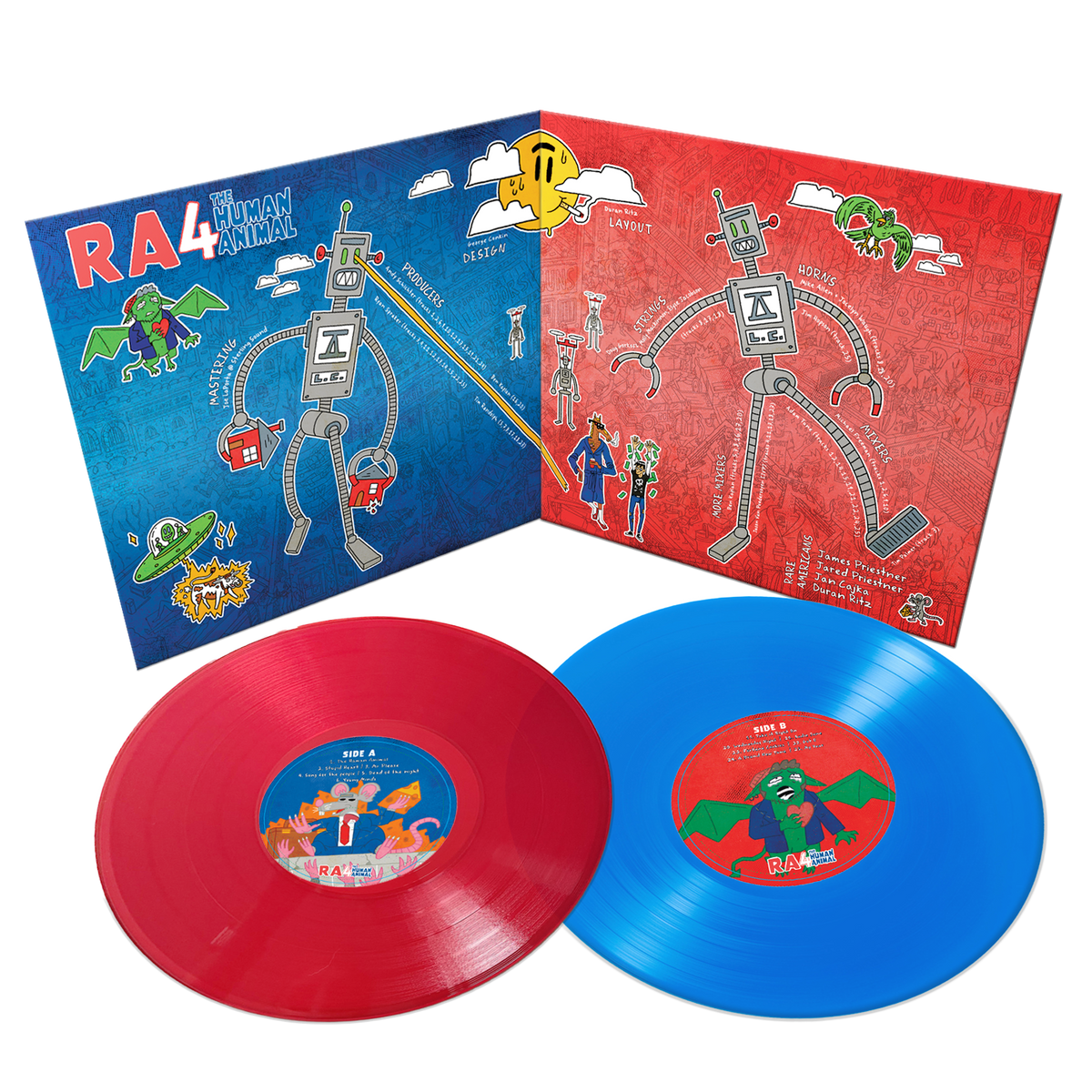 RA4; The Human Animal Double-Vinyl