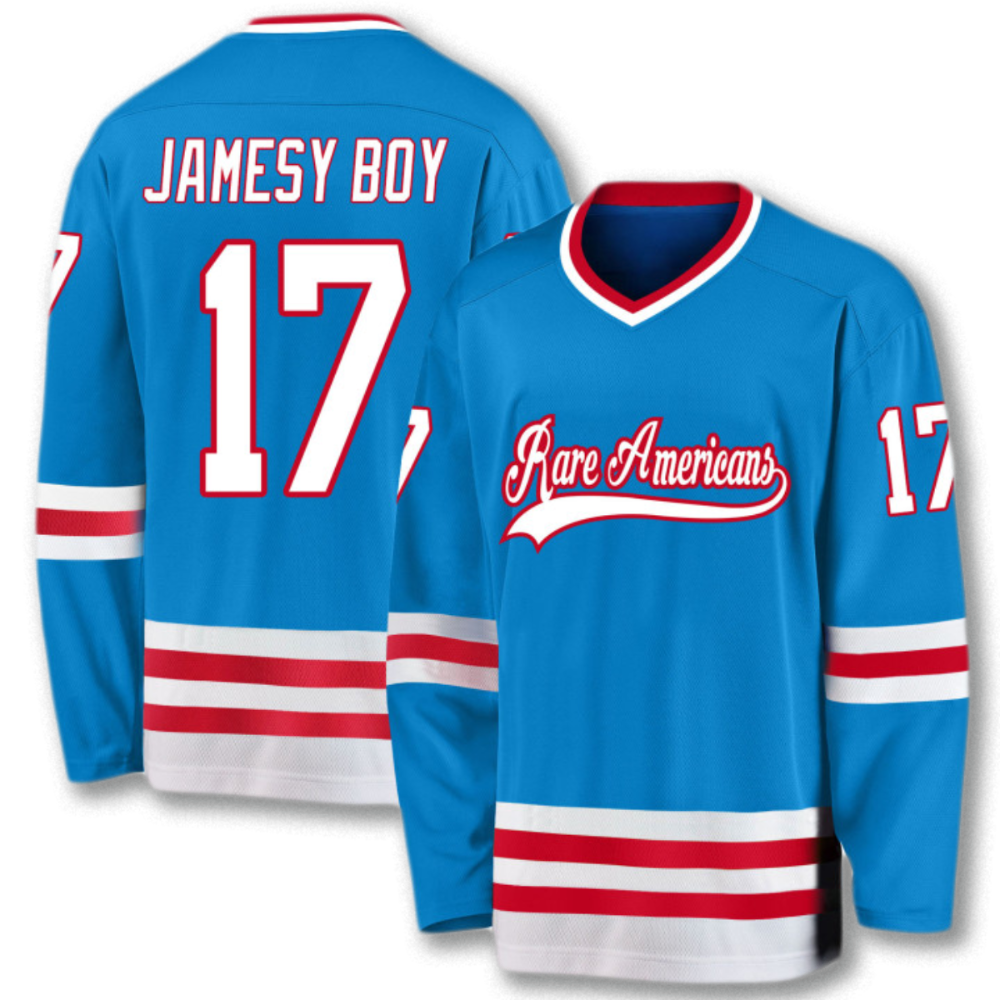 JAMESY BOY 17 Hockey Jersey - Rare Americans