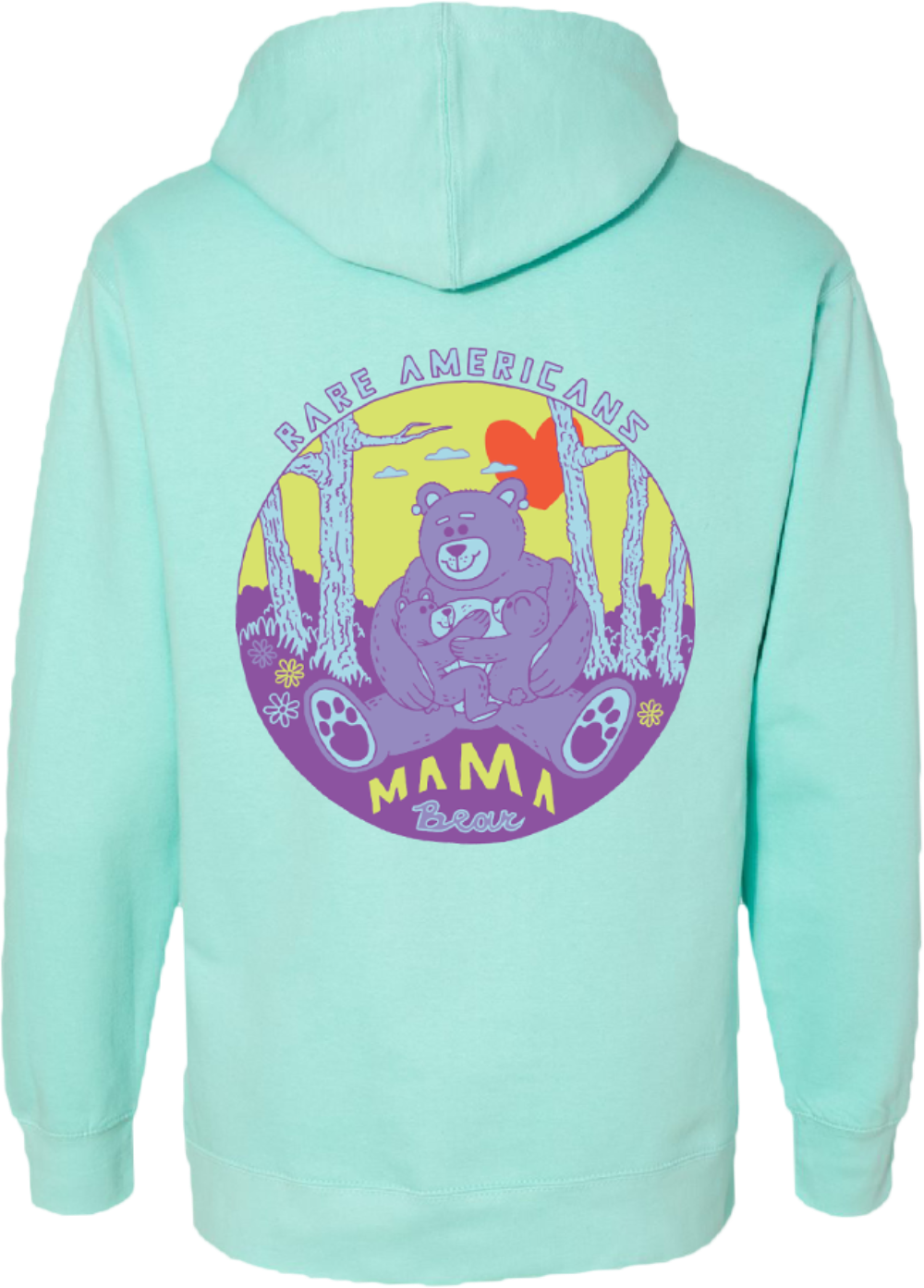 Momma bear hoodie cheap